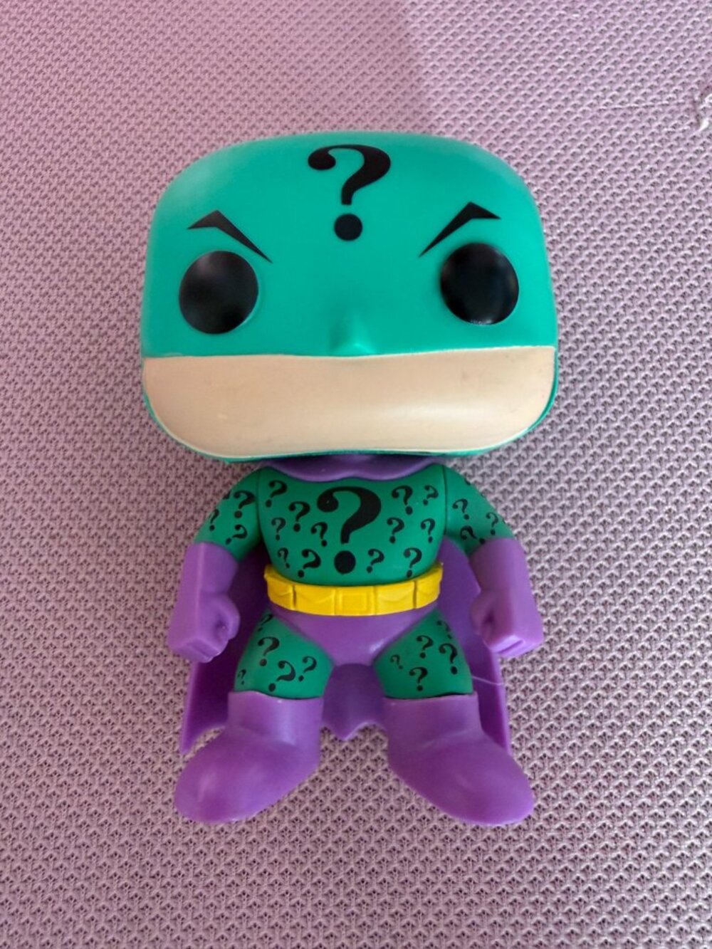 Funko Pop! Super Heroes The Riddler Imposter #126 Loose No Box Used Vinyl Figure